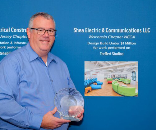 Dan Shea - Shea Electric & Communications, LLC - National Electrical Contractors Association (NECA) 2023 Project Excellence Awards